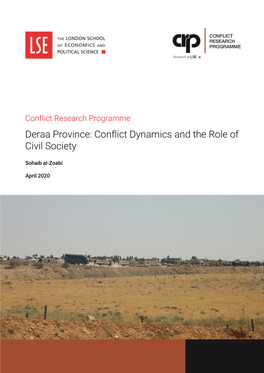 Deraa Province: Conflict Dynamics and the Role of Civil Society