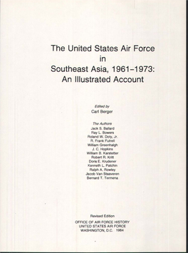 The United States Air Force Southeast Asia, 1961-1973