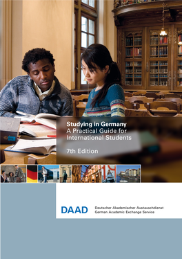 DAAD Studying in Germany a Practical Guide for International