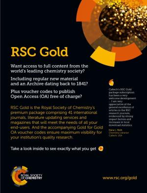 RSC Gold 2015 Flyer.Pdf
