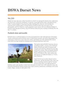 DSWA Dorset News