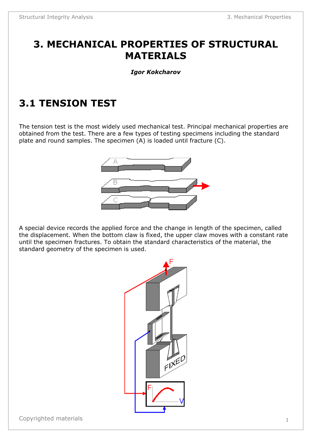 Structural Integrity Analysis 3