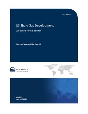 US Shale Gas Development What Led to the Boom?