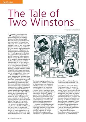Feature the Tale of Two Winstons Warren Dockter