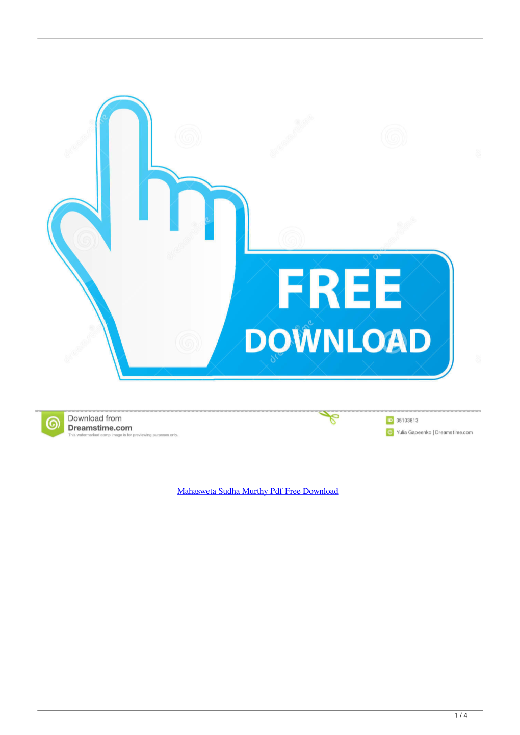 Mahasweta Sudha Murthy Pdf Free Download