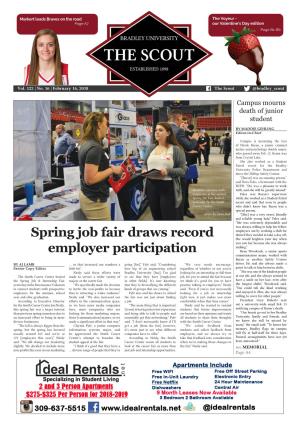 Spring Job Fair Draws Record Employer Participation