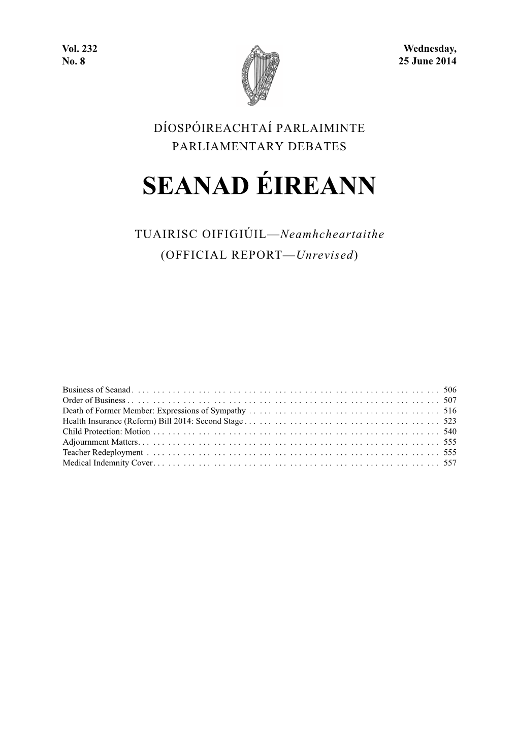 Seanad Éireann