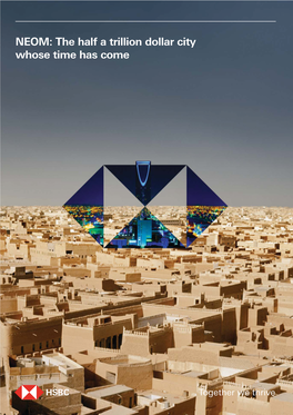 NEOM: the Half a Trillion Dollar City Whose Time Has Come