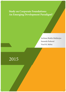 Study on Corporate Foundations: an Emerging Development Paradigm?