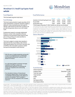 Current Fact Sheet