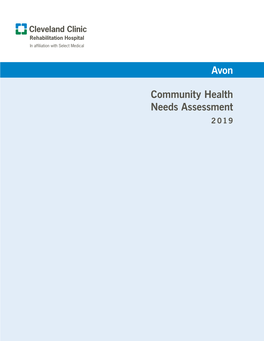 Community Health Needs Assessment Avon