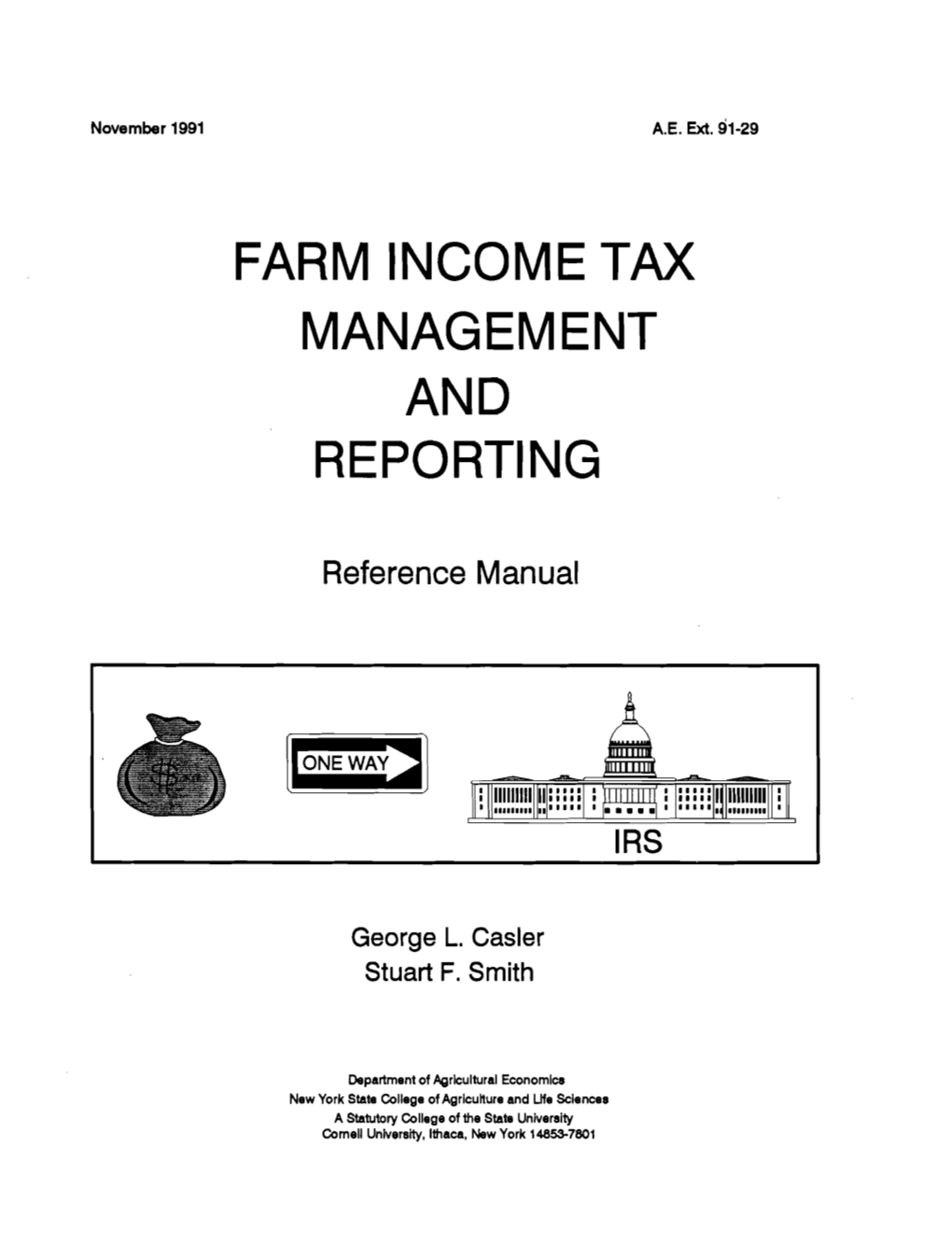 Farm Income Tax Management and Reporting