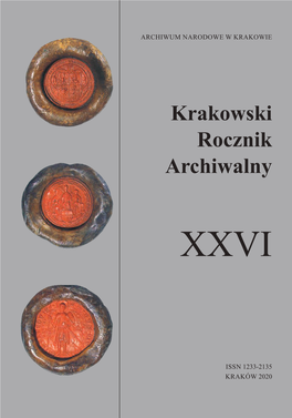 Krakowski Rocznik Archiwalny T. 26