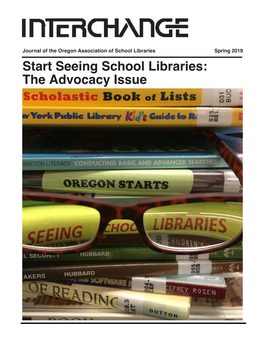 Start Seeing School Libraries: the Advocacy Issue