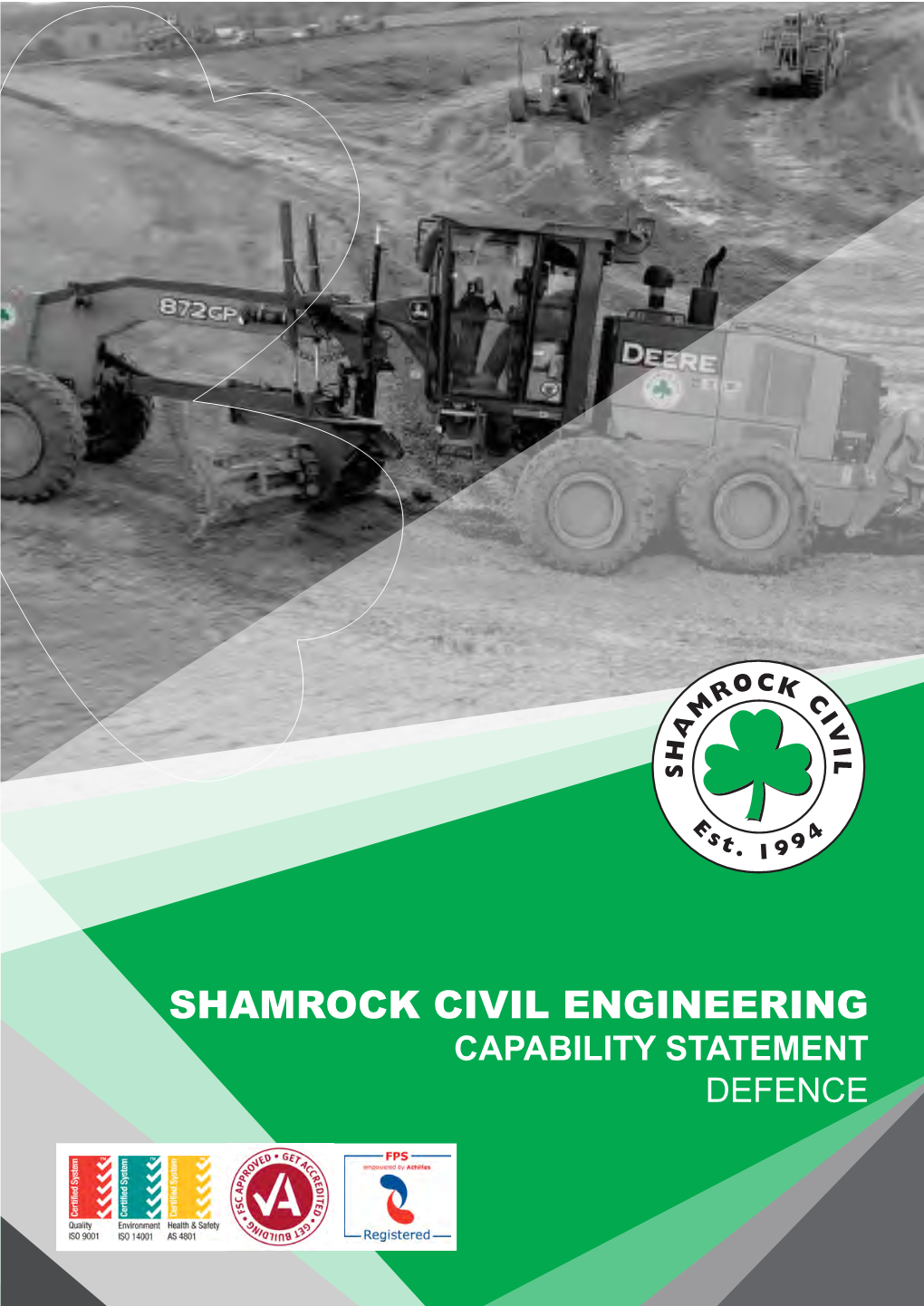 SHAMROCK CIVIL Safe • Sustainable • Smart • Solutions