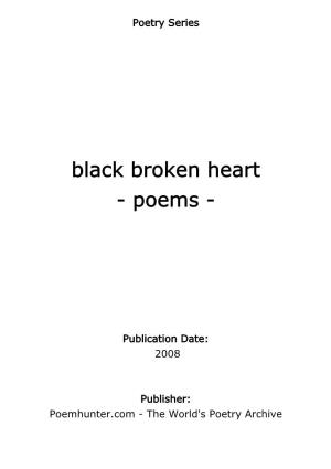 Black Broken Heart - Poems