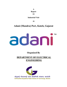 Adani (Mundra) Port, Kutch, Gujarat