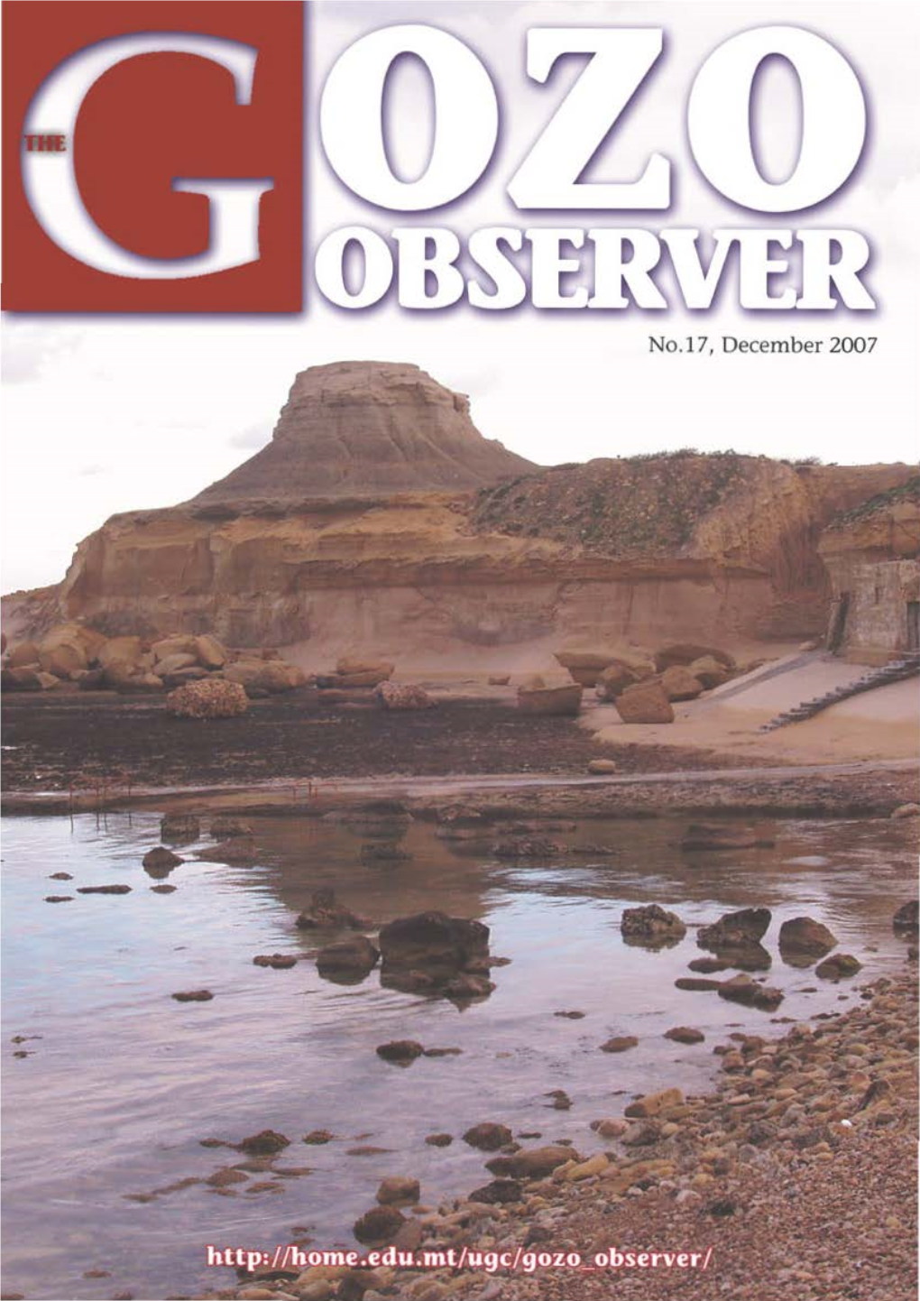 The Gozo Observer : Issue 17 : December 2007