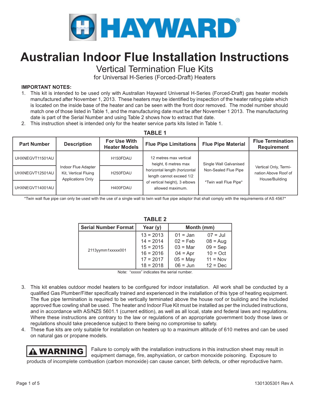 Universal H Series