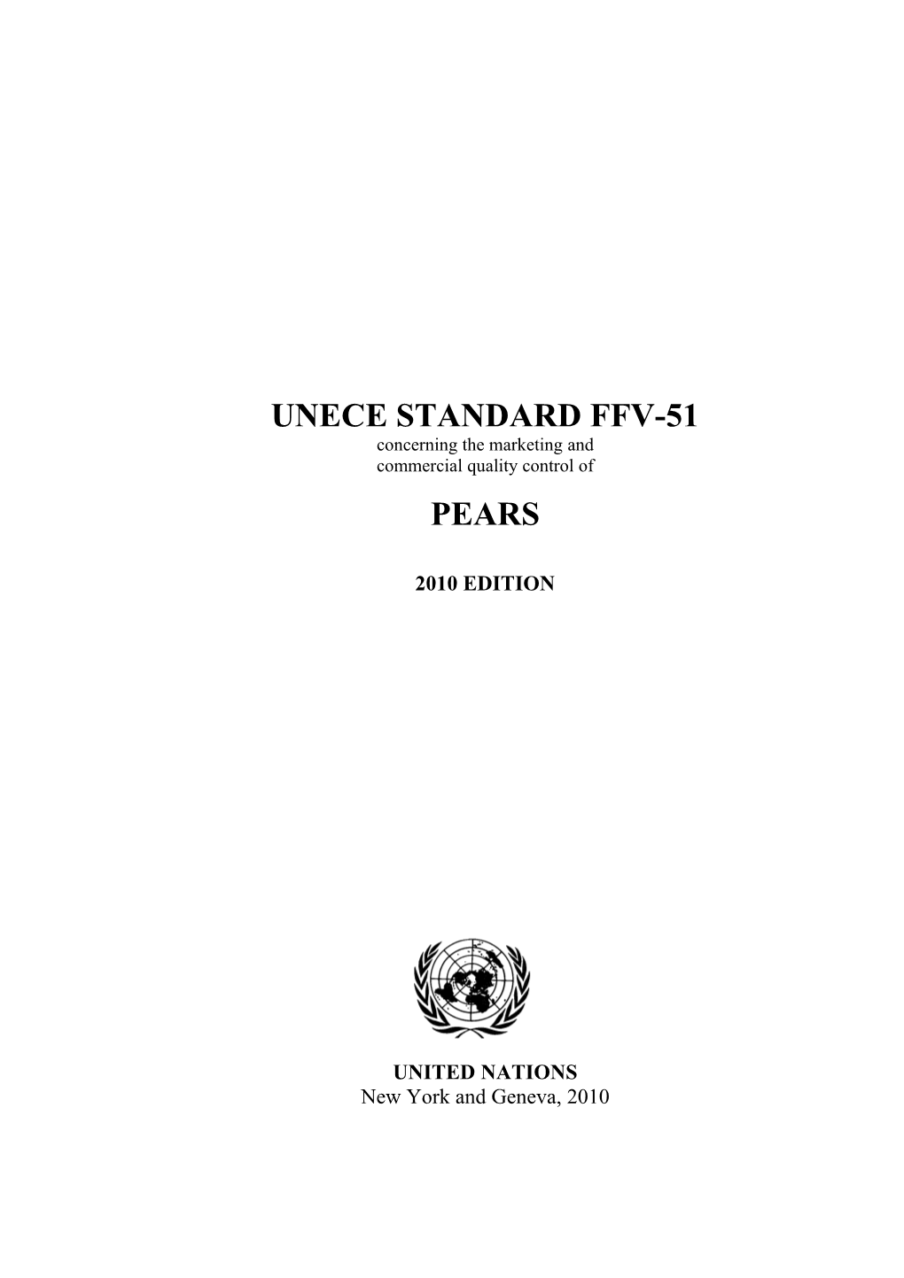 Unece Standard Ffv-51