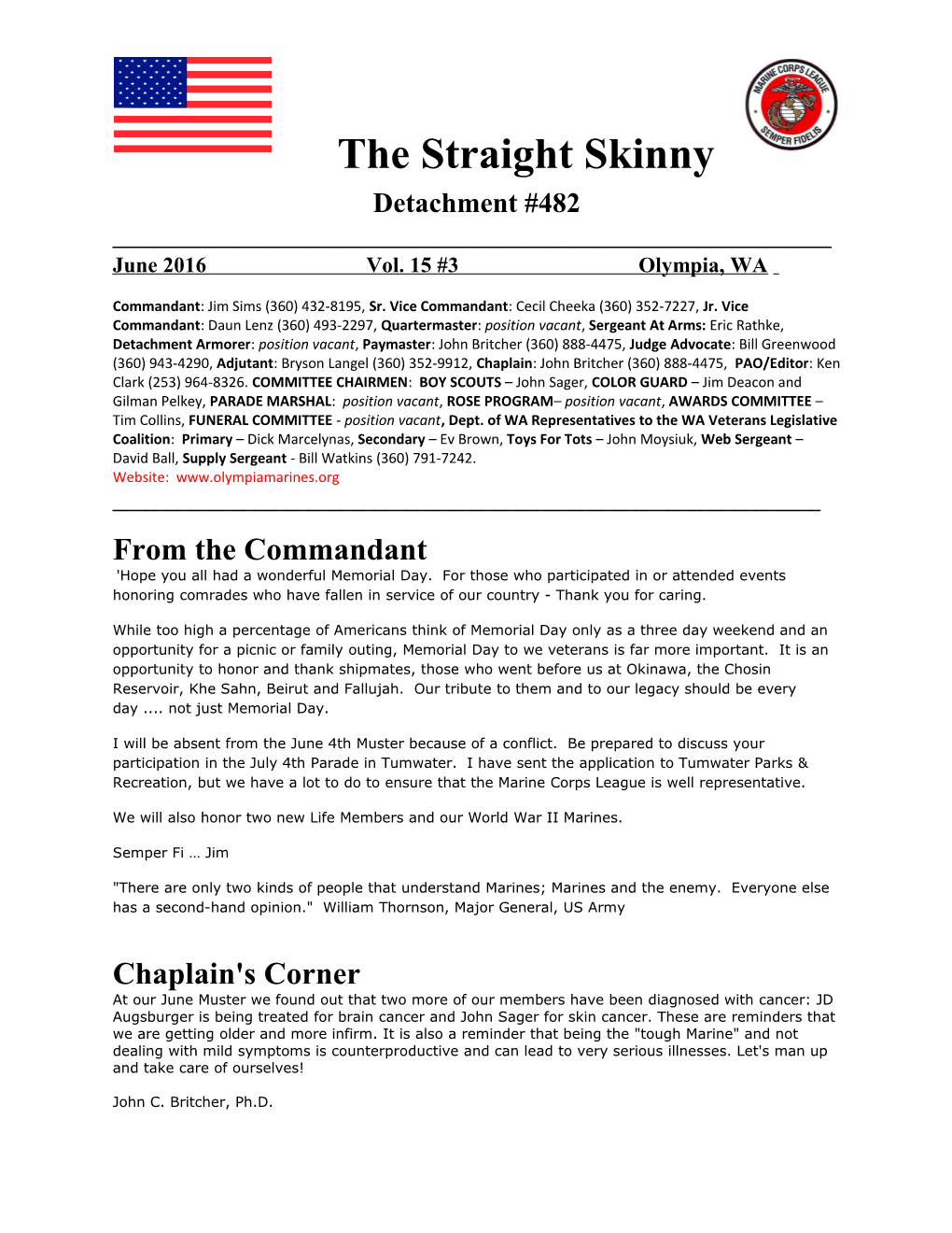 The Straight Skinny