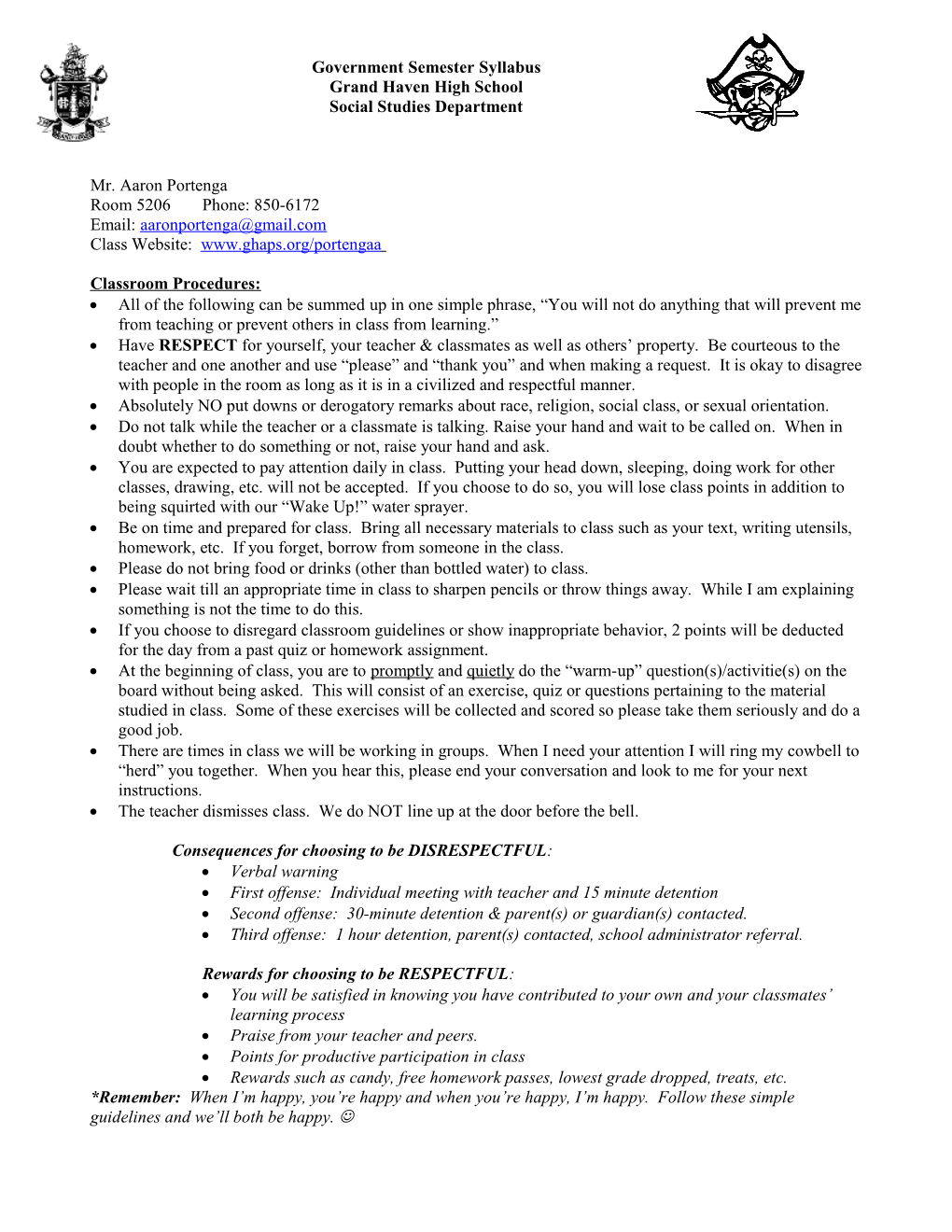 Geometry Pacing Guide Trimester A