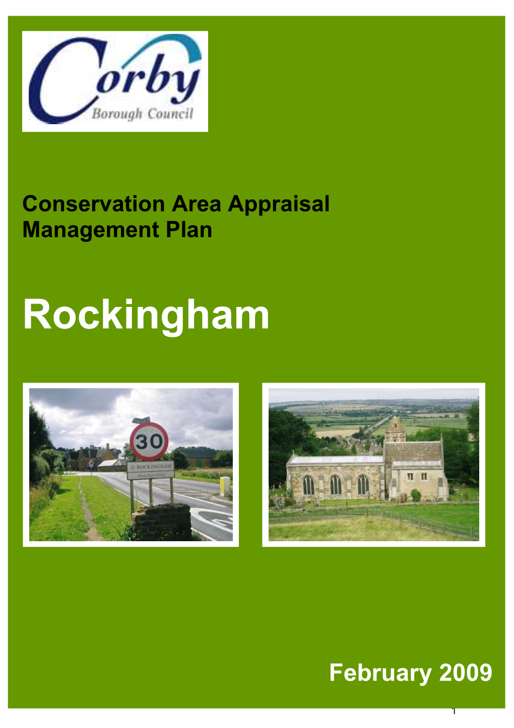 Rockingham Conservation Area Management Plan