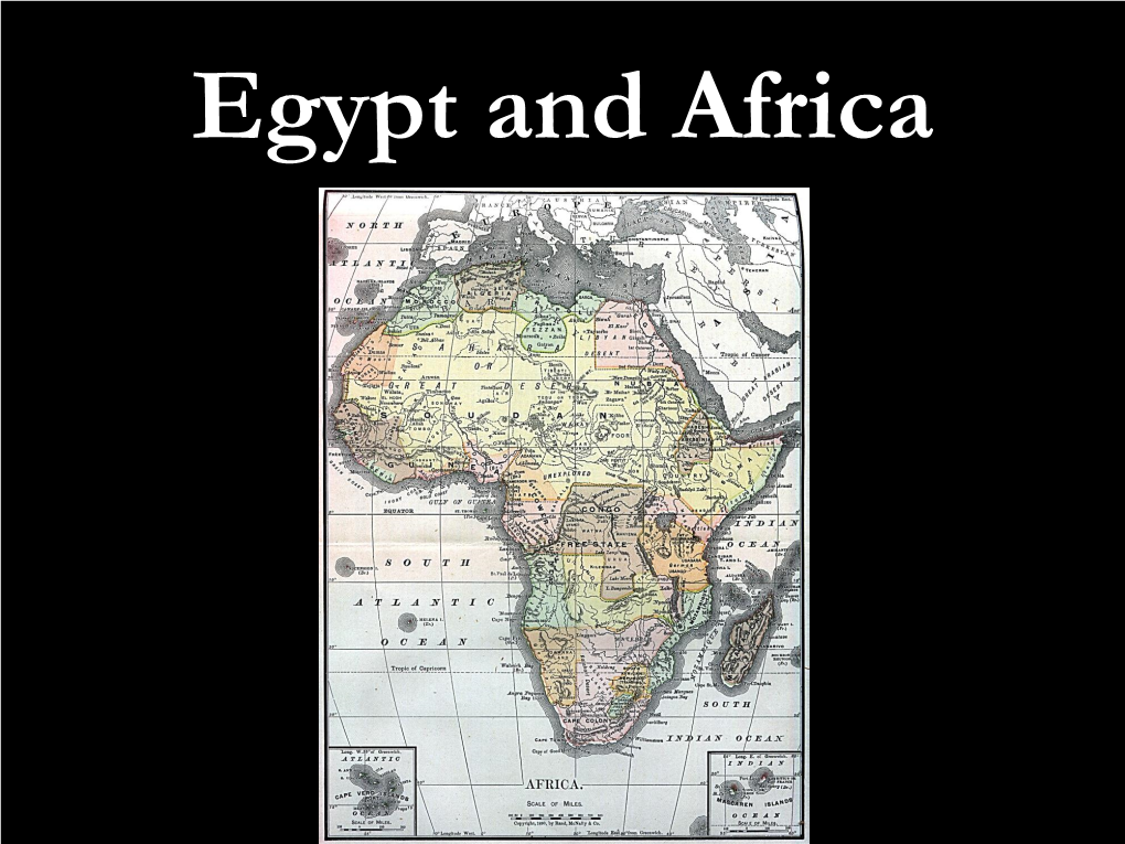 Egypt and Africa Presentation.Pdf