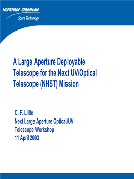 Telescope Deployment