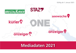 SK ONE Mediadaten 2021
