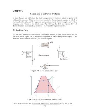 Chapter 7 Vapor and Gas Power Systems