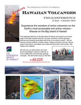 Hawaiian Volcanoes US$1225