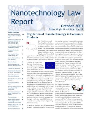 Otechnology Law Report — October 2007