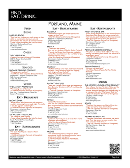 Portland, ME Guide