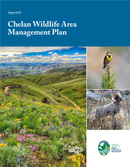 Chelan Wildlife Area Management Plan Acknowledgements Washington Department of Fish and Wildlife Staff