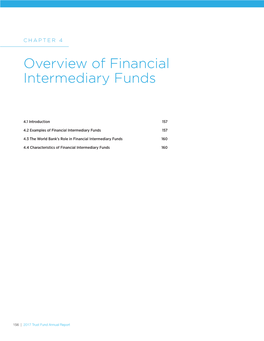 Overview of Financial Intermediary Funds