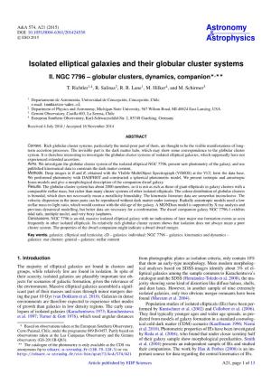 Isolated Elliptical Galaxies and Their Globular Cluster Systems II