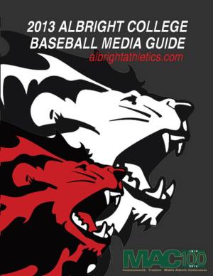 2013 Media Guide (.Pdf)