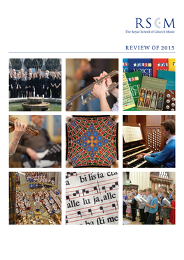 Review of 2015 from the Director and Chair of Council
