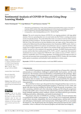 Sentimental Analysis of COVID-19 Tweets Using Deep Learning Models