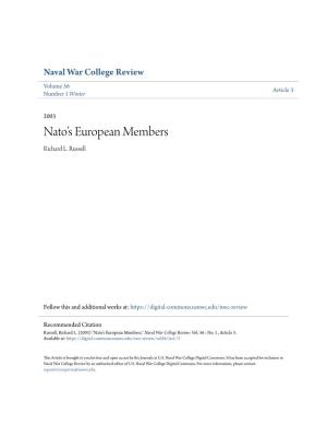 Nato's European Members