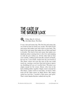 The Case of the Broken Lock