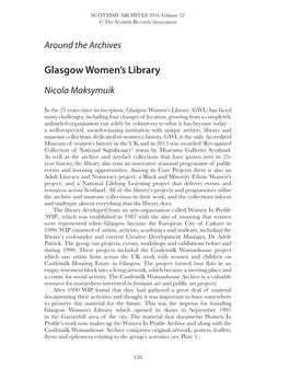 Glasgow Women's Library