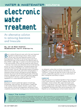 Electronic Water Treatment an Alternative Solution to Removing Beerstone and Limescale