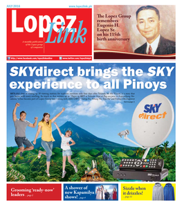 Skydirect Brings the SKY Experience to All Pinoys