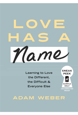 Read the First Chapter of Love Has a Name