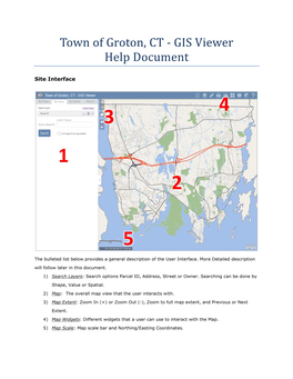 GIS Viewer Help Document