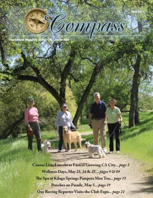 April 2011 April 2011 Compass the Official Magazine of Sun City Lincoln Hills the Official Magazine of Sun City Lincoln Hills