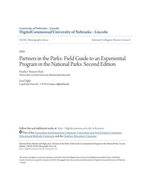 Partners in the Parks: Field Guide to an Experiential Program in the National Parks