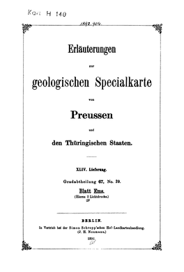 Erläuterungen EJ 1892